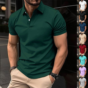 Men's Short Sleeve Polo Shirt - Evil Shop