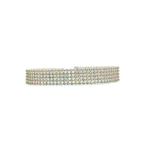 Full Crystal Rhinestone Choker Necklace - Evil Shop