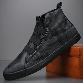 Men's High-Top Camouflage Canvas Shoes - Evil Shop