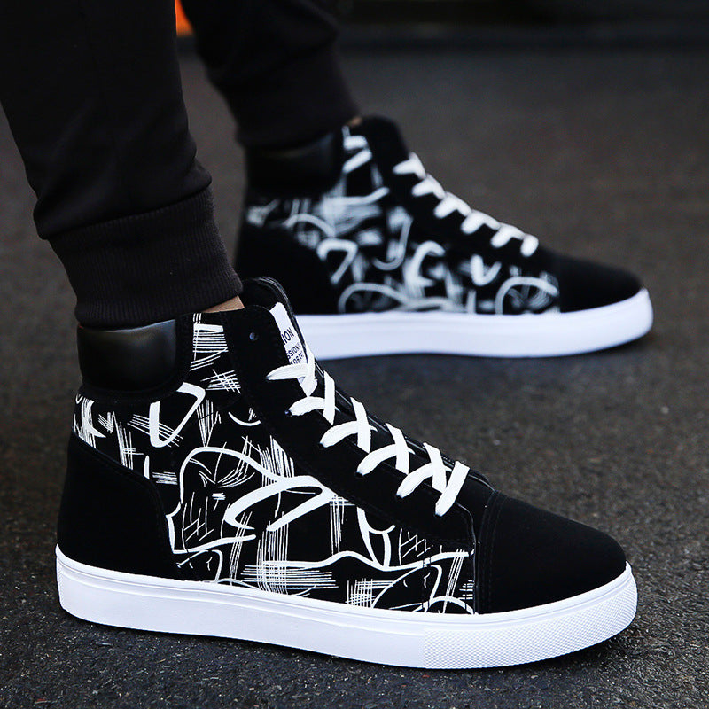 Spring High Top Shoes - Evil Shop