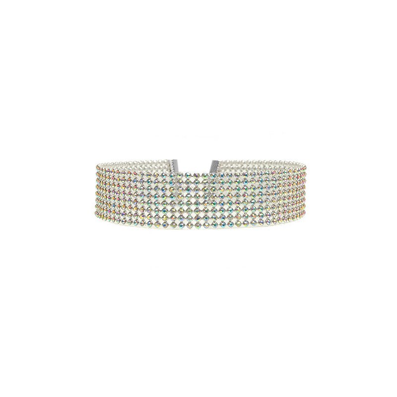 Full Crystal Rhinestone Choker Necklace - Evil Shop