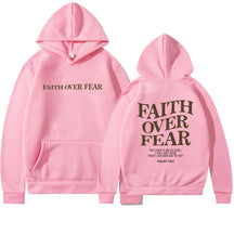 Faith Over Fear Christian Hoodie - Evil Shop