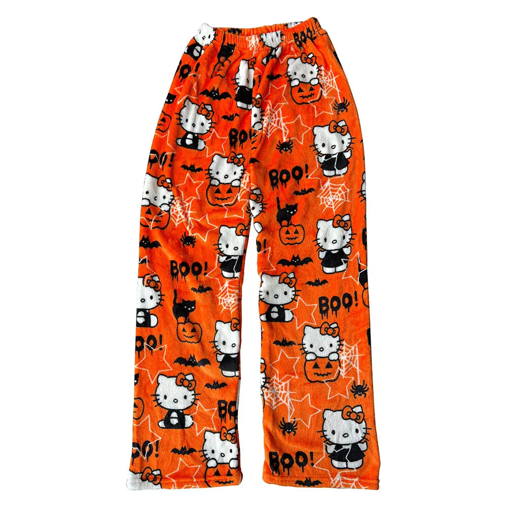 Hello Kitty Flannel Pajama Pants - Evil Shop