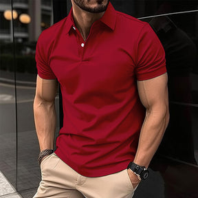 Men's Short Sleeve Polo Shirt - Evil Shop