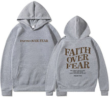 Faith Over Fear Christian Hoodie - Evil Shop