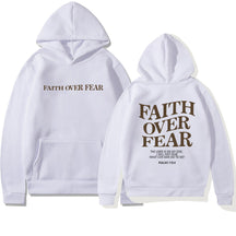 Faith Over Fear Christian Hoodie - Evil Shop