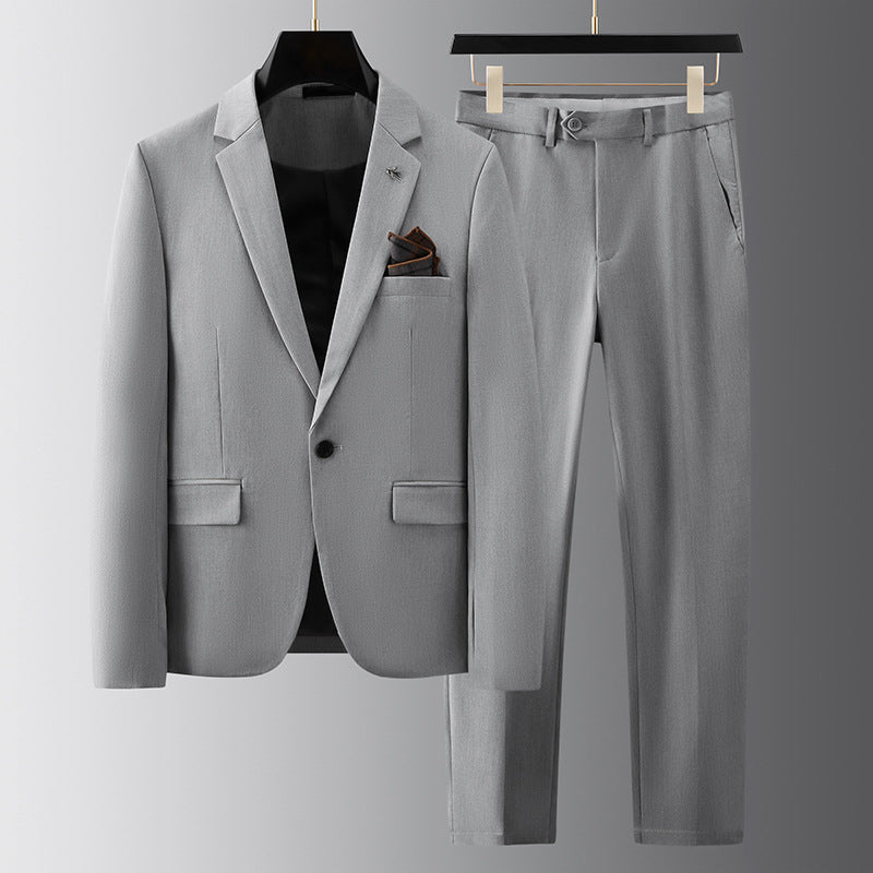 Men's Slim Fit Casual Suit - Spring & Autumn - Evil Shop