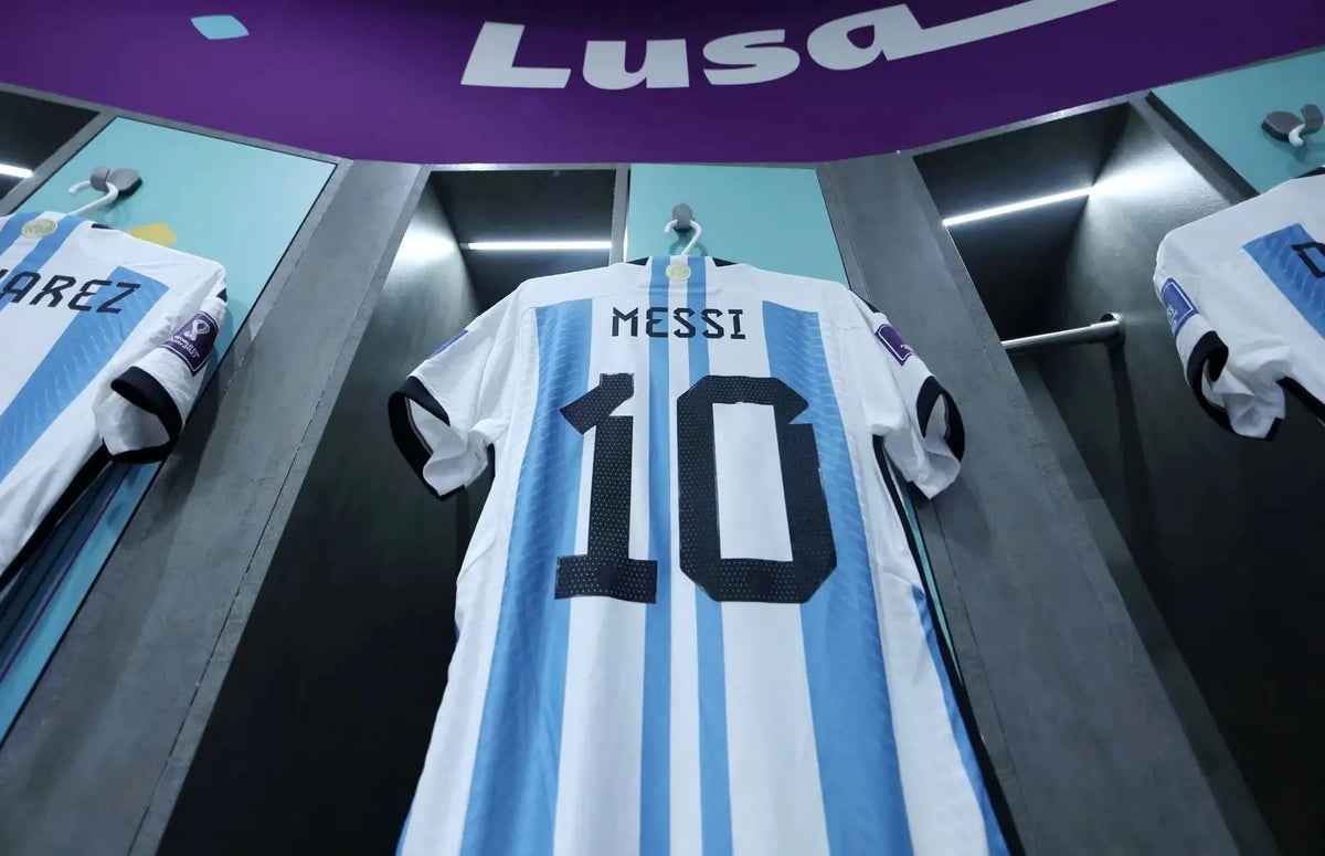 Adidas Messi #10 Premium Argentina 2022 World Cup Home Jersey - Evil Shop